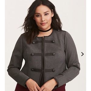 torrid fitted blazer jacket size 2x